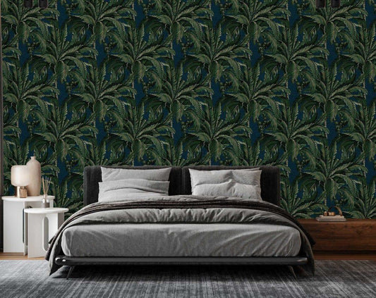 Tumbled Soccer Ball Wallpaper: Boy's Room Decor, Black & White