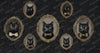 Framed Cats Wallpaper, Peel and Stick Wallpaper, Modern Wall Decor