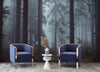 Dark Forest Landscape Wallpaper: Study Room, Office Decor