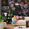 Fototapete „Lila Rosen“: Elegante florale Wanddekoration