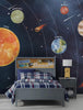 Planets Wallpaper Mural: Solar System Space Theme