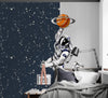 Astronaut & Constellations Wallpaper: Outer Space Mural