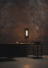 Concrete-Look Wallpaper in Red and Gray Tones: Rusty Deco Art Wall Mural